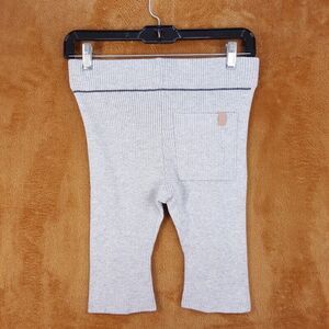 LUNYA Shorts Womens XS Gray Stripe Cozy Cotton Silk Ribbed Bike Lounge